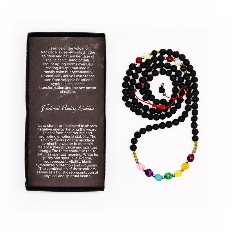 Essence of the Volcano Necklace Emotional Healing