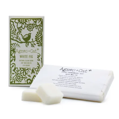 Scatola of 8 Cera Melts - Bianco Fig