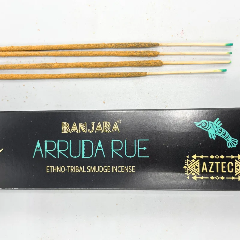 Banjara Tribal Smudge Incenso Bianco Arruda Rue — foto 1