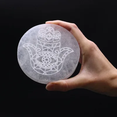 Medium Charging Plate 10cm Hamsa