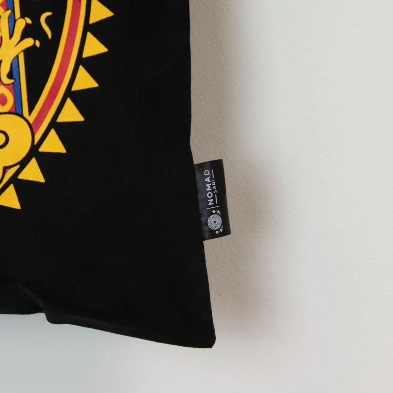 Iconic Classic Tote Bag - Dragon Yin & Yang- Nero 6oz — foto 4