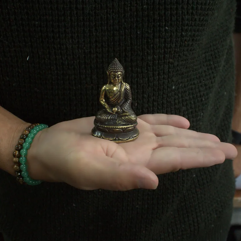 Mini Meditating Sitting Buddha — foto 2