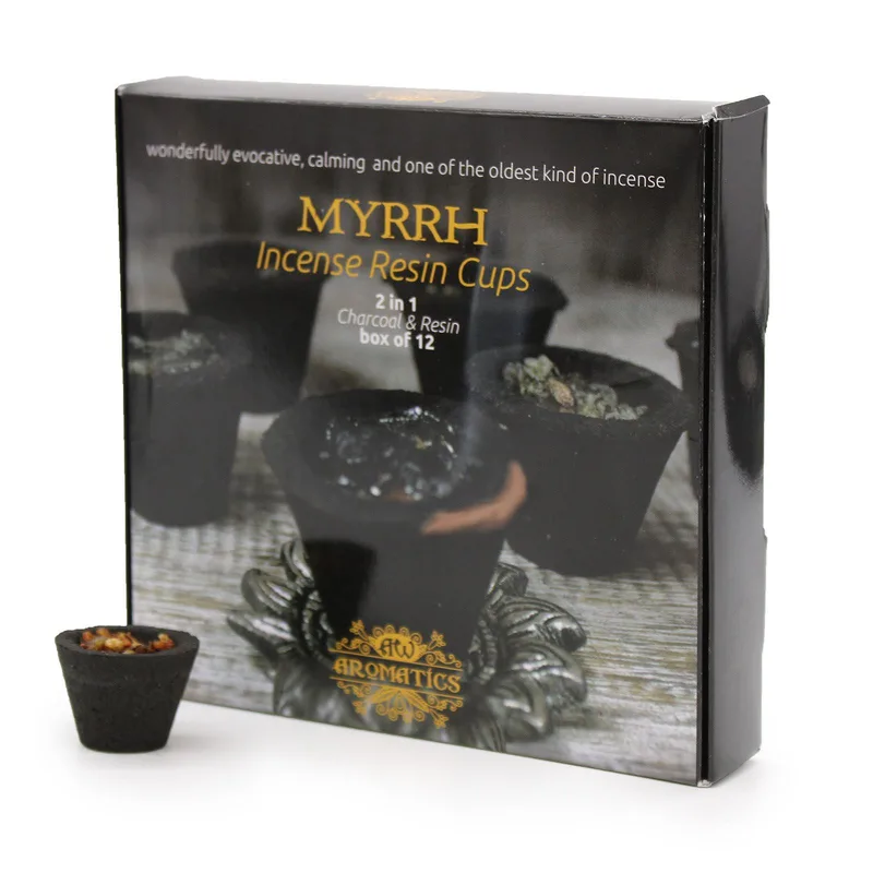 Scatola of 12 Resin Cups Myrrh — foto 5