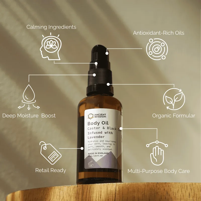 Organic Corpo Olio 50ml - Lavanda — foto 1