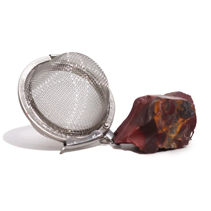 Raw Crystal Gemstone Tè Strainer - Mookaite — foto 3