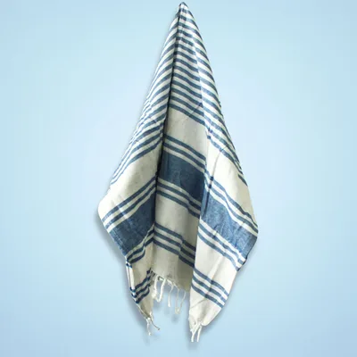Hamman Spa Towel - Ocean Blu - 90x170cm