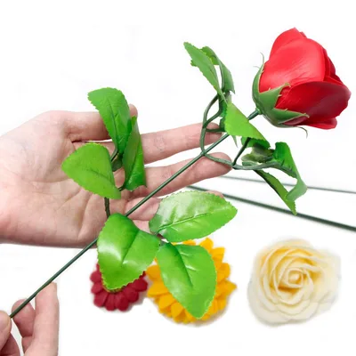 Fiore di Sapone per Creazione – Med Rosa – Bianco
