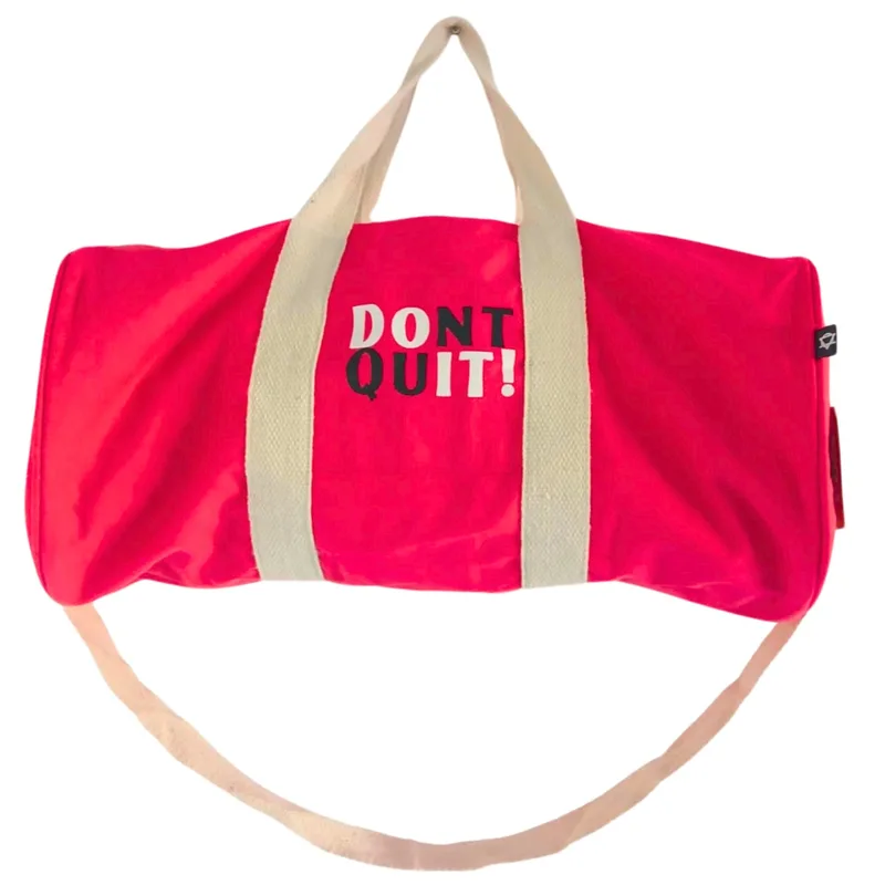 Don't Quit Gym Bag Cherry Pink — foto 3