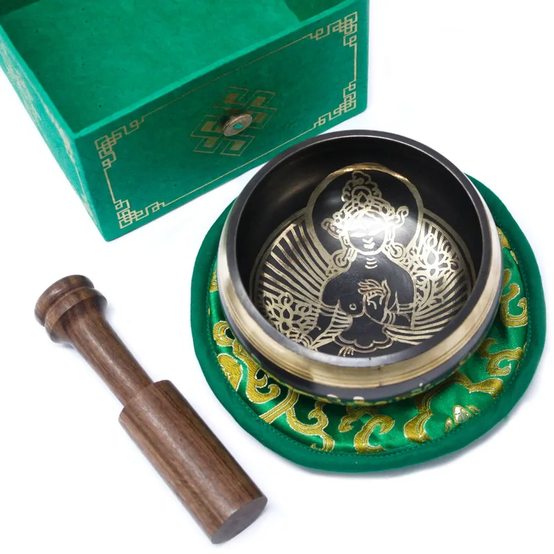 Verde Tara Singing Bowl Set 10cm — foto 1