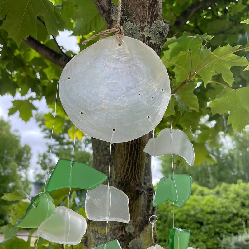 Copis & Glass Drop Verde & Bianco Glass — foto 4