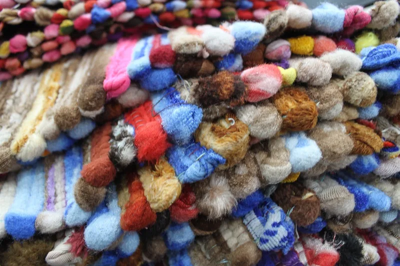 Medium Velvet Rug 128x75cm — foto 4