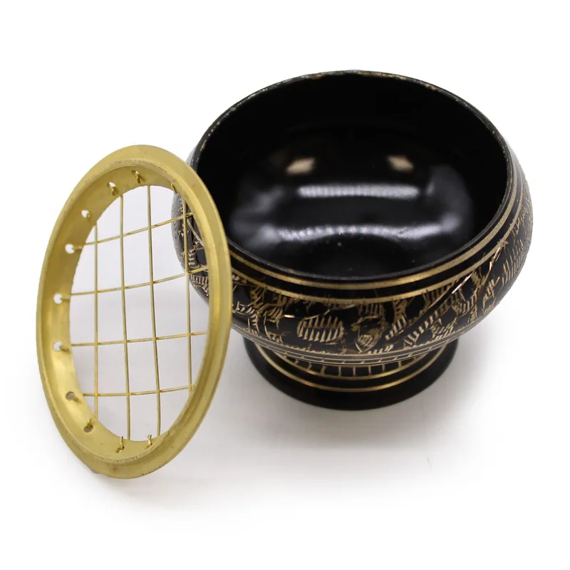Brass Charcoal Bruciatore — foto 3