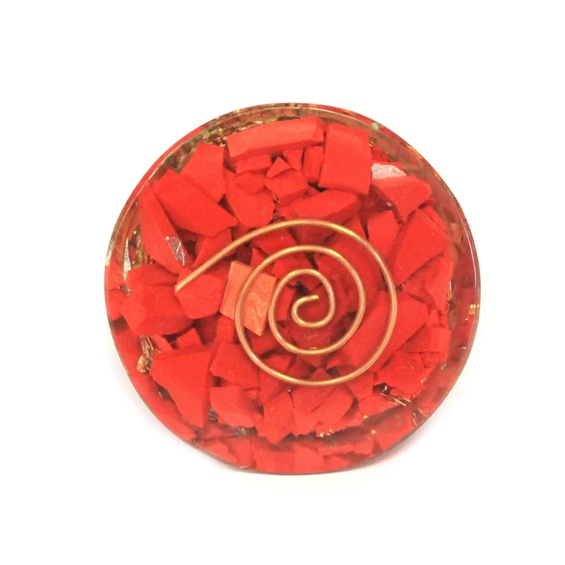 Orgonite Cone 80mm Multichip — foto 3