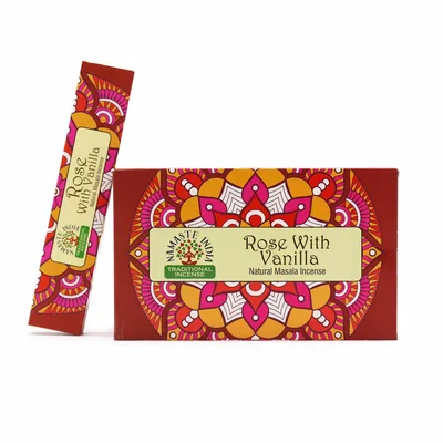 Namaste Mandala Masala Incenso Rosa With Vaniglia — foto 2