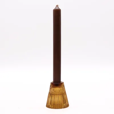 Set of 2 Flip Dinner Candela / Tealight Porta - Antique Ambra — foto 2