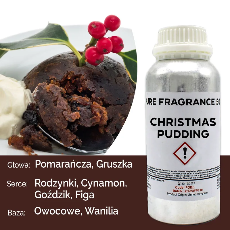 Christmas Pudding Puro Profumo Olio 500ml — foto 1