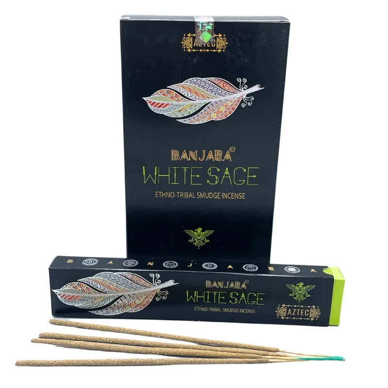 Banjara Tribal Smudge Incenso Bianco Sage