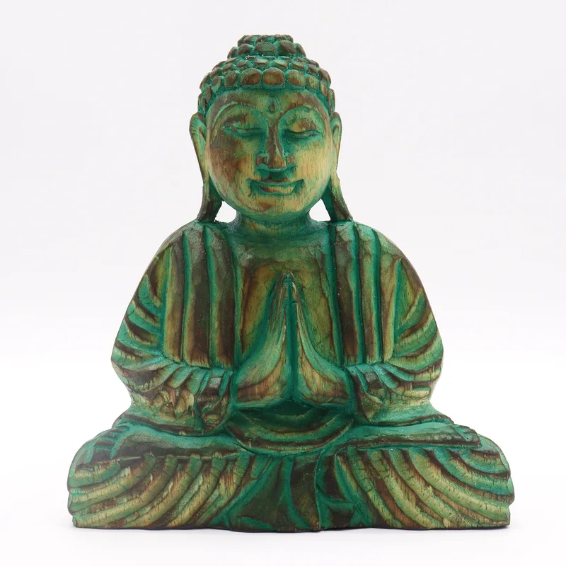 Buddha Feng Shui Set Mandala Verde — foto 3