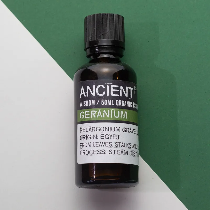 Geranium Organic Essenziale Olio 50ml — foto 3