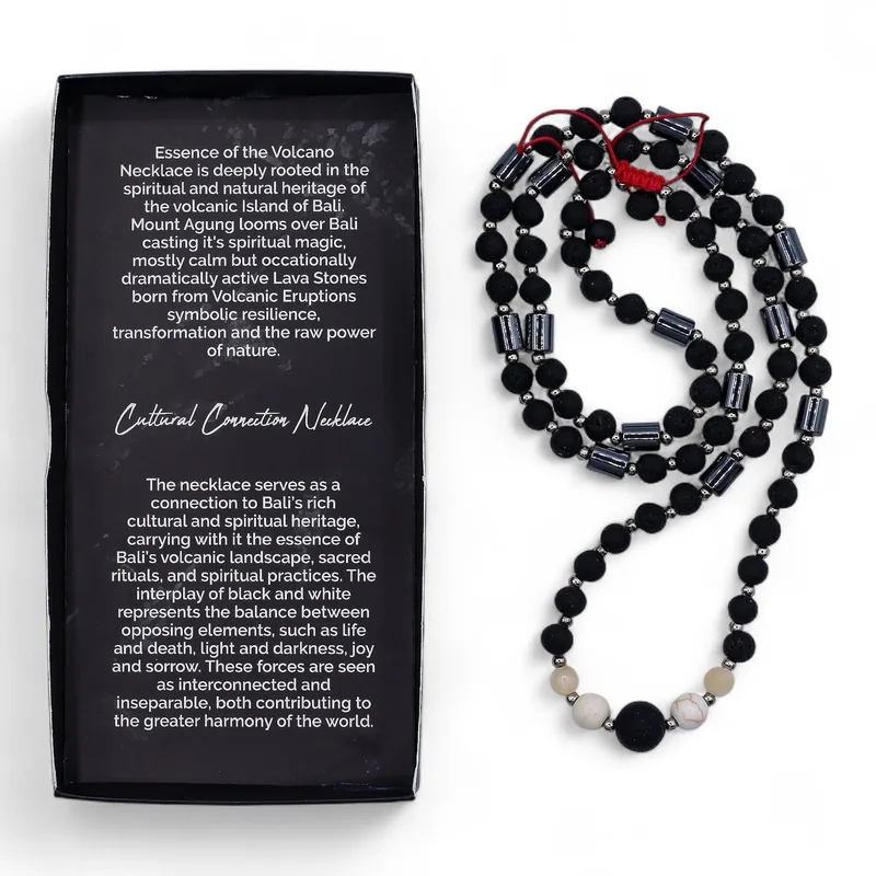 Essence of the Volcano Necklace Cultural Connection