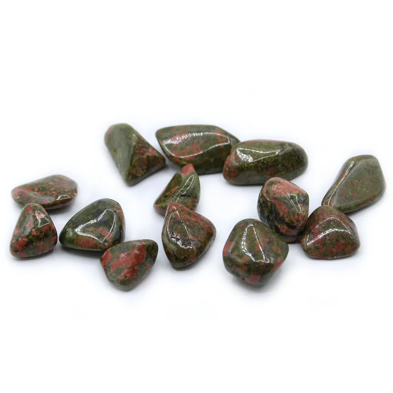 Pack of 24 L Tumble Stones Unakite L