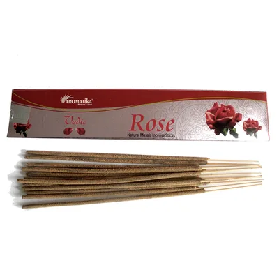 Vedic Incenso Sticks - Rosa — foto 2