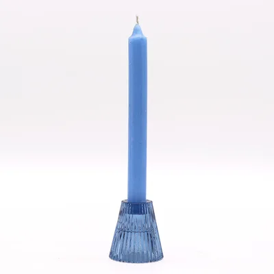 Set of 2 Flip Dinner Candela / Tealight Porta - Royal Blu — foto 2