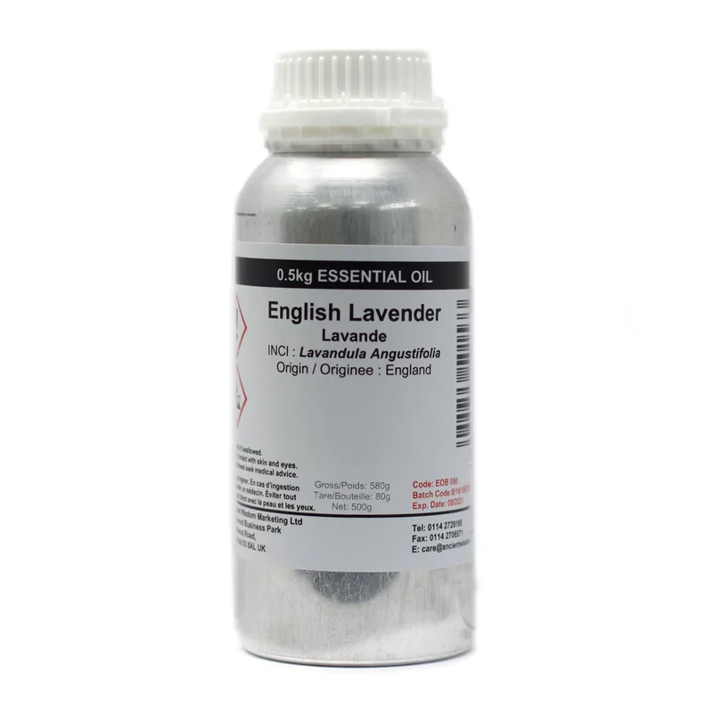 English Lavanda Essenziale Olio 0.5kg