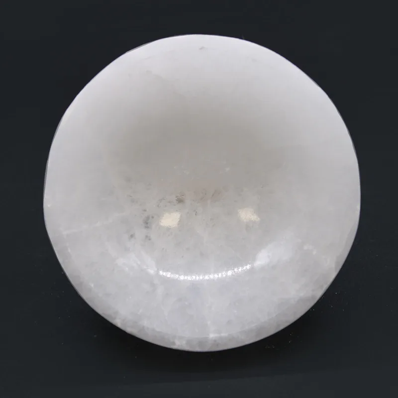 Selenite Round Bowl - 10cm — foto 3