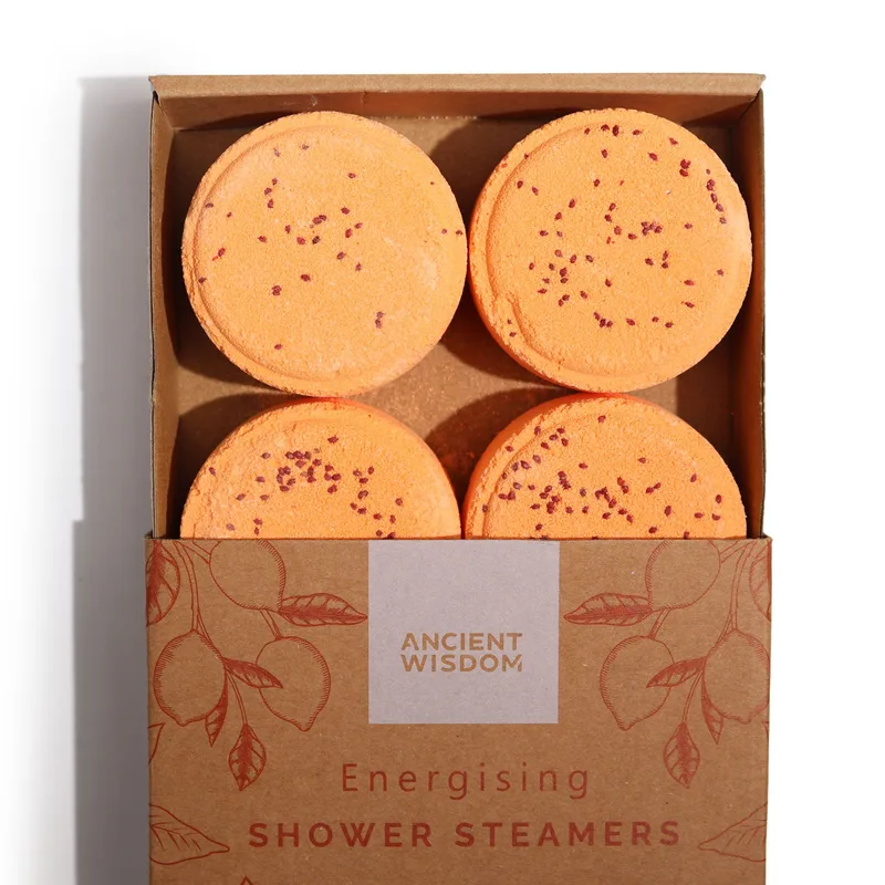 Zen Shower Steamers - Therapy Wellness Quartet - Energising Arancia