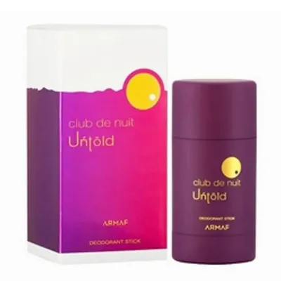 Armaf Club De Nuit Desodorante Stick Untold 75ml (mantieni i marchi, le sigle, i numeri e i ml/gr invariati)