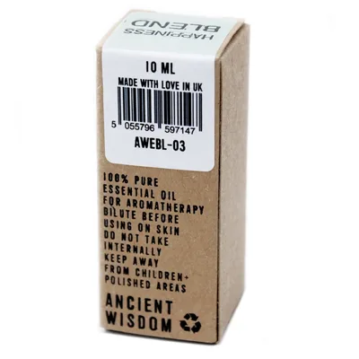 Happiness Essenziale Olio Blend - Boxed - 10ml — foto 2