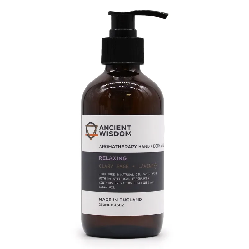 Clary Sage & Lavanda Hand & Corpo Wash 250ml