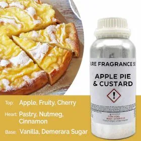 Apple Pie & Custard Puro Profumo Olio 500ml — foto 2