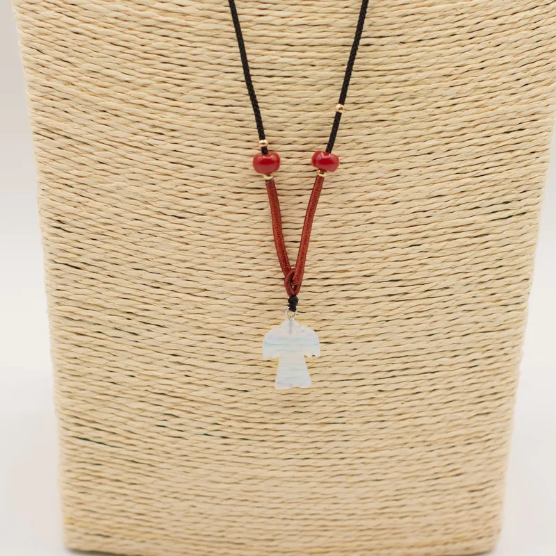 Collana con ciondolo pietra preziosa - Opalite Angelo — foto 1
