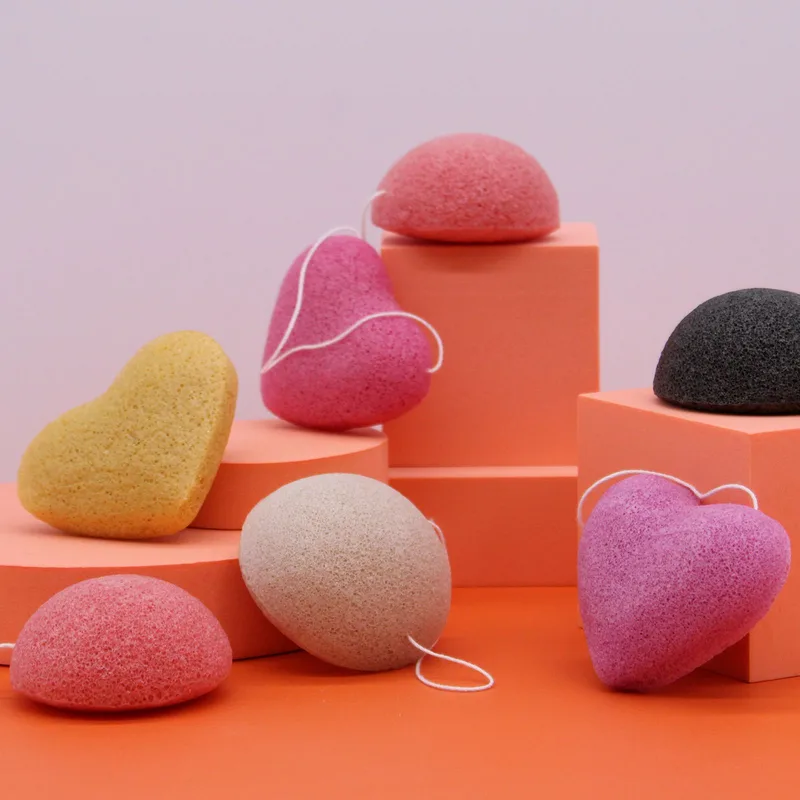 Konjac Heart Sponge - Lavanda — foto 3
