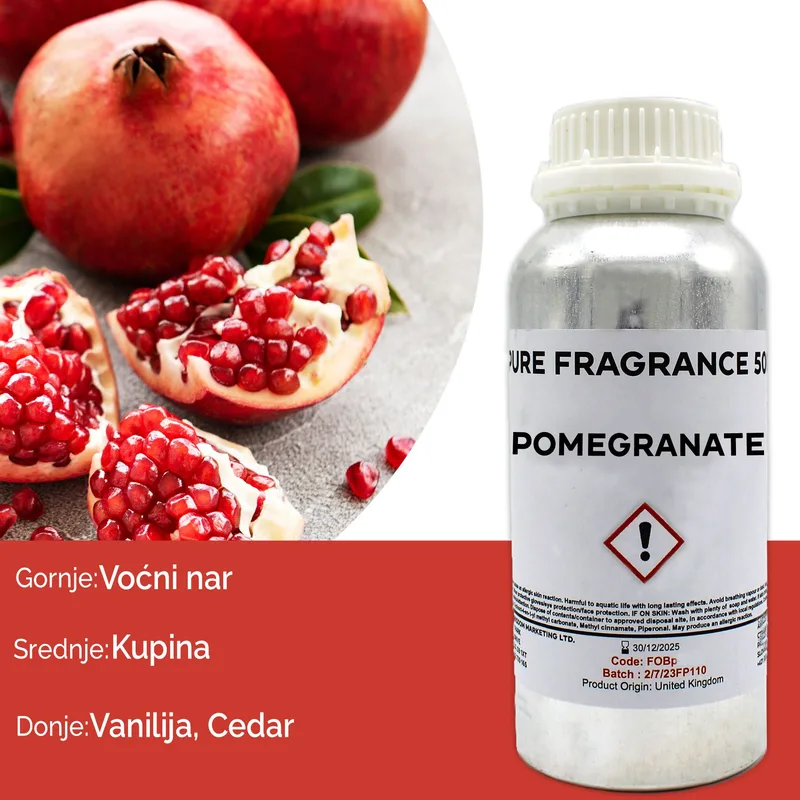Pomegranate Puro Profumo Olio 500ml — foto 3