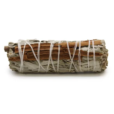Smudge Stick - Bianco Sage & Cannella 10cm — foto 1
