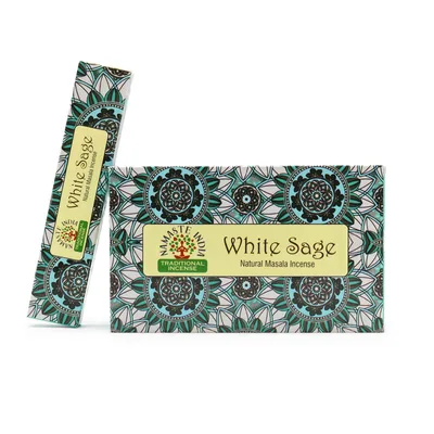 Namaste Mandala Masala Incenso Bianco Sage — foto 2