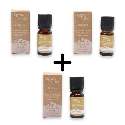 Agnes & Cat - Citrus Uplift Set Of 3 Essenziale Olio Blends