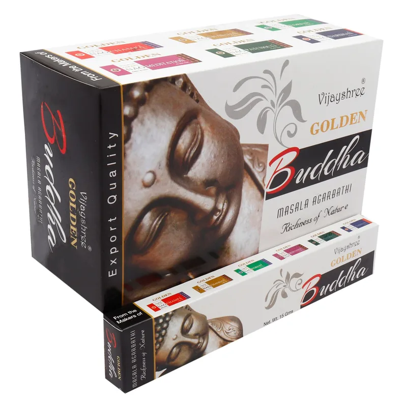 15g Golden Buddha Incenso — foto 1