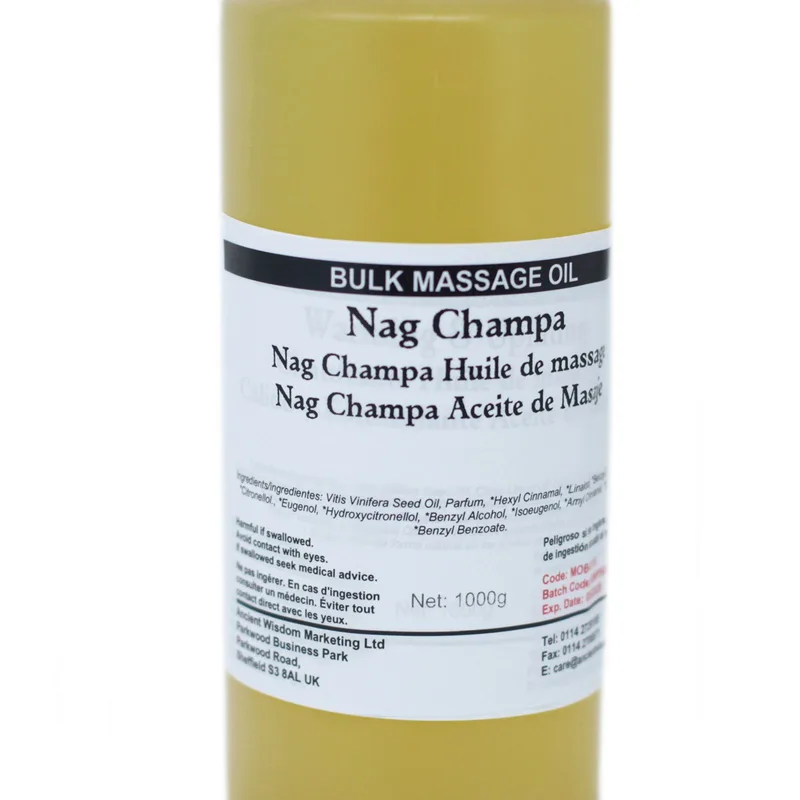 Nag Champa 1Kg Massage Olio — foto 1