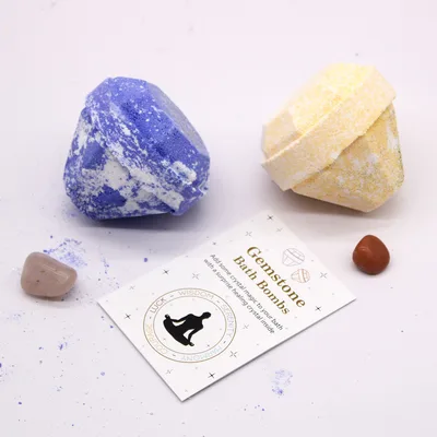 Gemstone Bagno Bomba - Raspberry & Pomegranate — foto 1