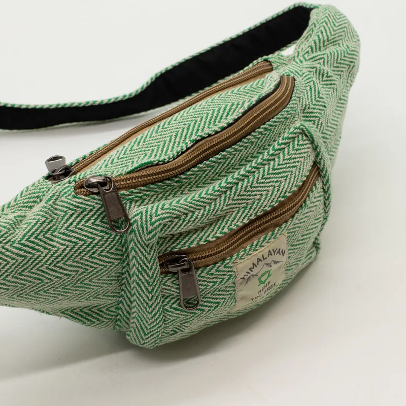 Cotton Hemp Style Belt Bag Sage — foto 1
