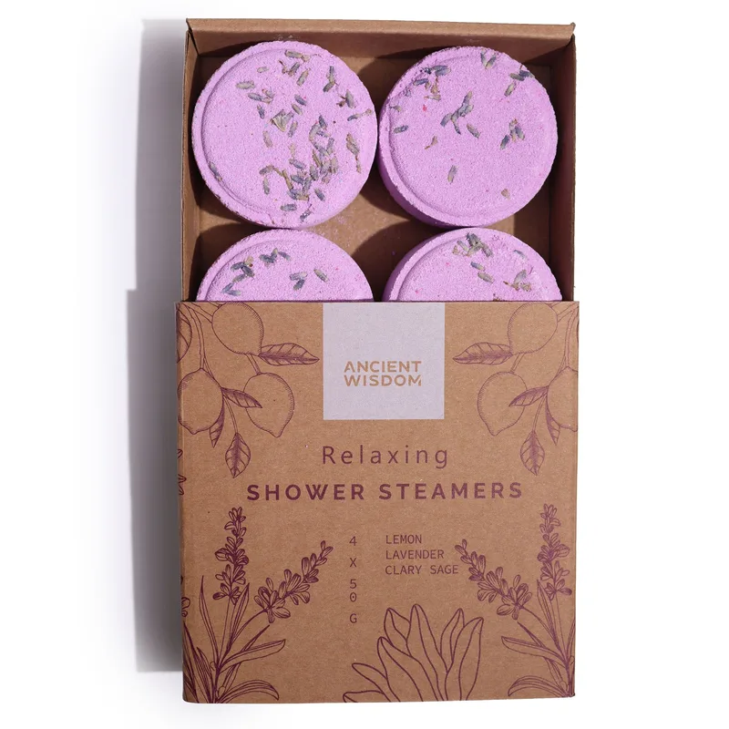 Zen Shower Steamers - Therapy Wellness Quartet - Relaxing (Purple) — foto 2