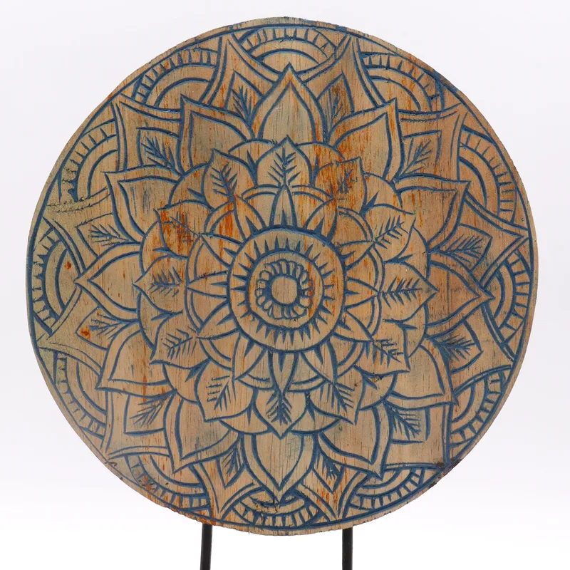 Buddha Feng Shui Set Fiore Mandala Blu — foto 6