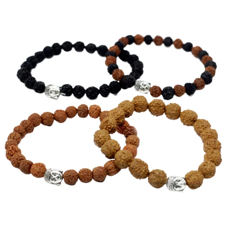 Assorted Rudraksha Buddah Bangles — foto 3