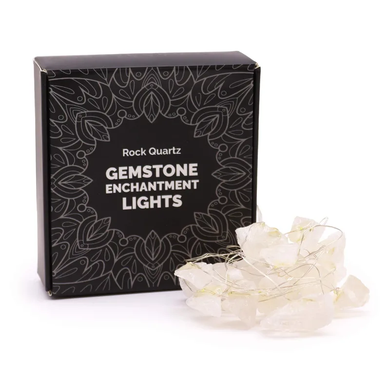Gemstone Enchantment Lights Rock Quartz