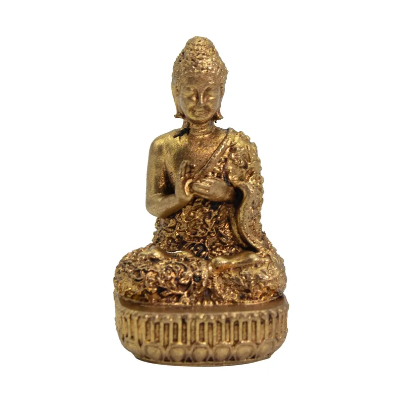 Brass Miniature Gods - Buddha (60gms) - 48mm — foto 2