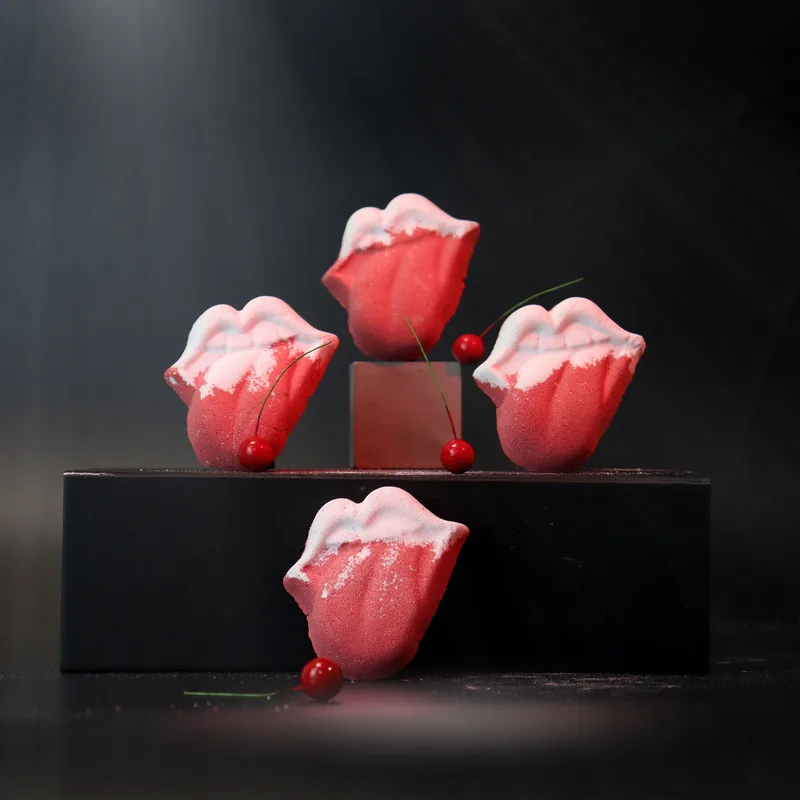 Lips Bathbomb 60g - Raspberry & Pomegranate — foto 5